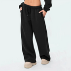 Elastic Waist Baggy Sweatpants