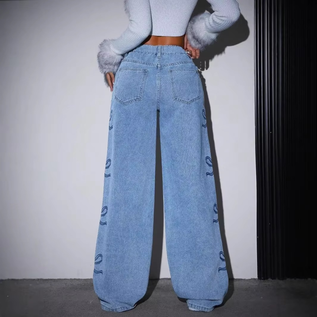 High Waist Wide Leg Jeans